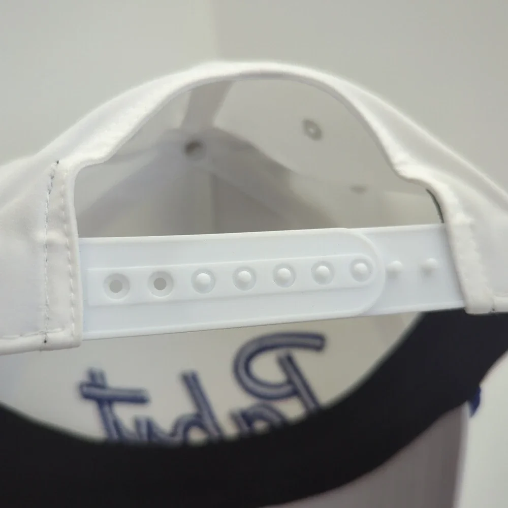 Pabst Blue Ribbon Bioworld Rope Hat White Blue Snapback Cap OSFM